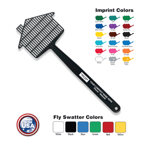 Mini House Fly Swatter with Your Logo Imprint